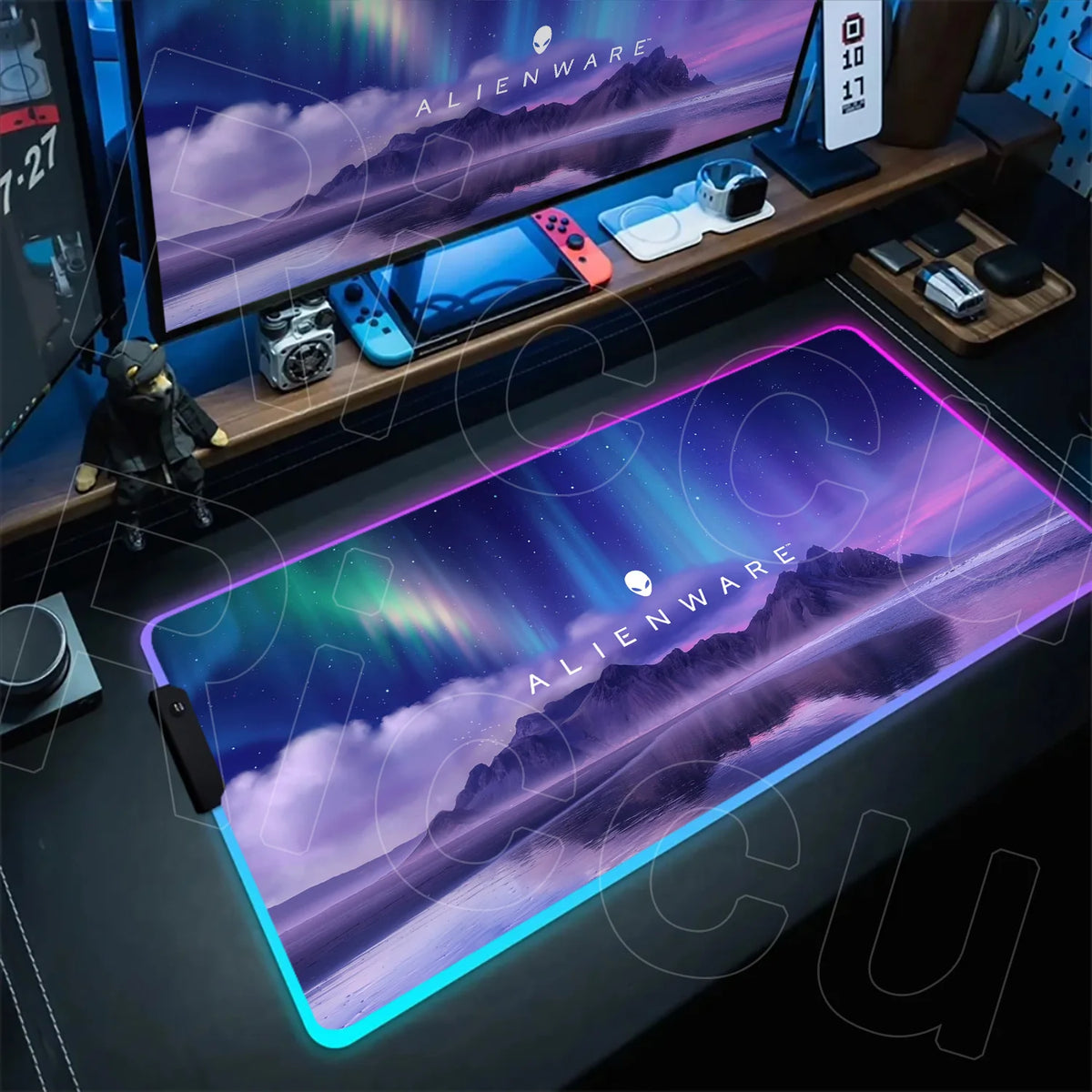 Desk Mat RGB 900 × 400 mm — Mouse Pad Gamer XXL