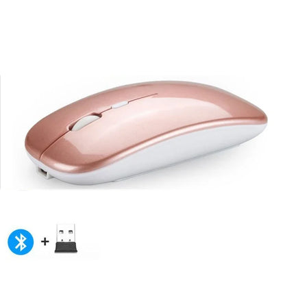 Congdi — Mouse Sem Fio Recarregável Dual Mode