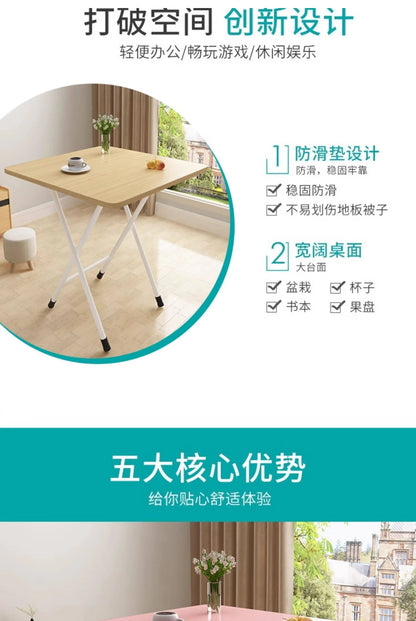 Mesa Dobrável Portátil MDUG para Camping, Jardim e Varanda (Estrutura Articulada Econômica)