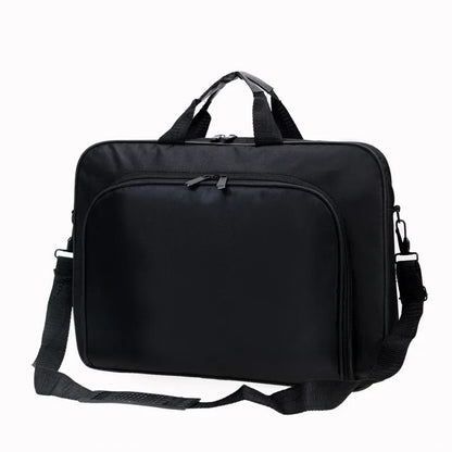 Maleta Pasta Executiva para Notebook – Bolsa de Ombro Transversal em Nylon Impermeável