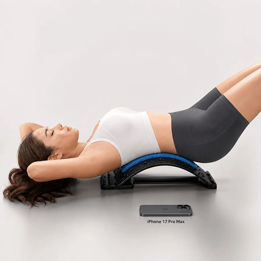 Extensor Dorsal Regulavel de 4 Niveis e Suporte Ergonomico Lombar