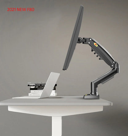 Suporte Articulado para Monitor com Pistão a Gás NB F80 (17" a 30")