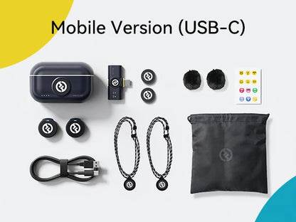 LARK M2 — Microfone de Lapela Sem Fio com ENC