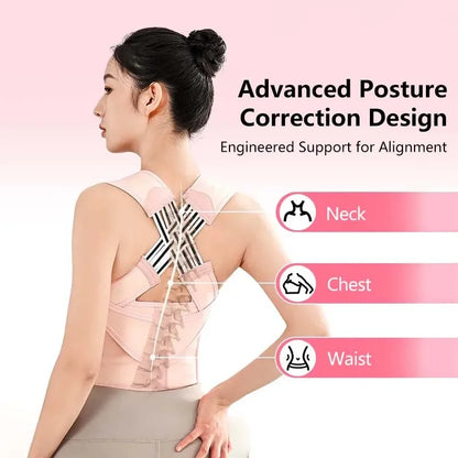 Corretor de Postura Abdominal e Alinhador de Coluna Soft Shell