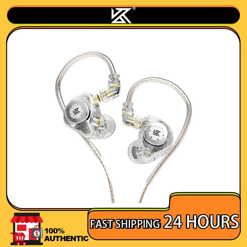 KZ EDX Pro — Fone In-Ear com Fio 3,5 mm
