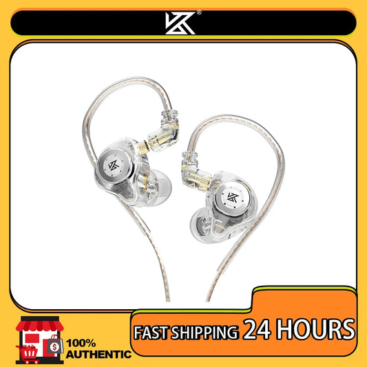 KZ EDX Pro — Fone In-Ear com Fio 3,5 mm