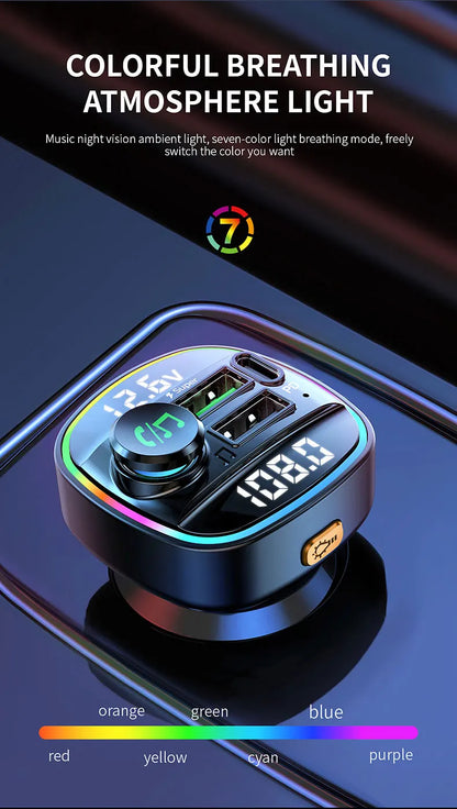 DYBO C22 — Transmissor FM Bluetooth 5.0 para Carro