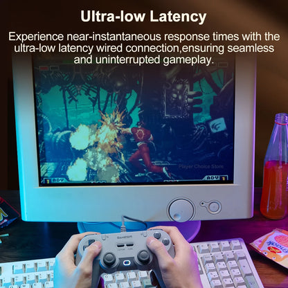 Controle Gamer GameSir Tegenaria Lite com Hall Effect, 1000Hz e 2 Botões Traseiros