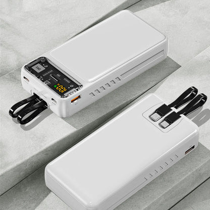 Case Power Bank DIY para 2x Baterias 1260110 com Display LCD e Carga Rápida 22.