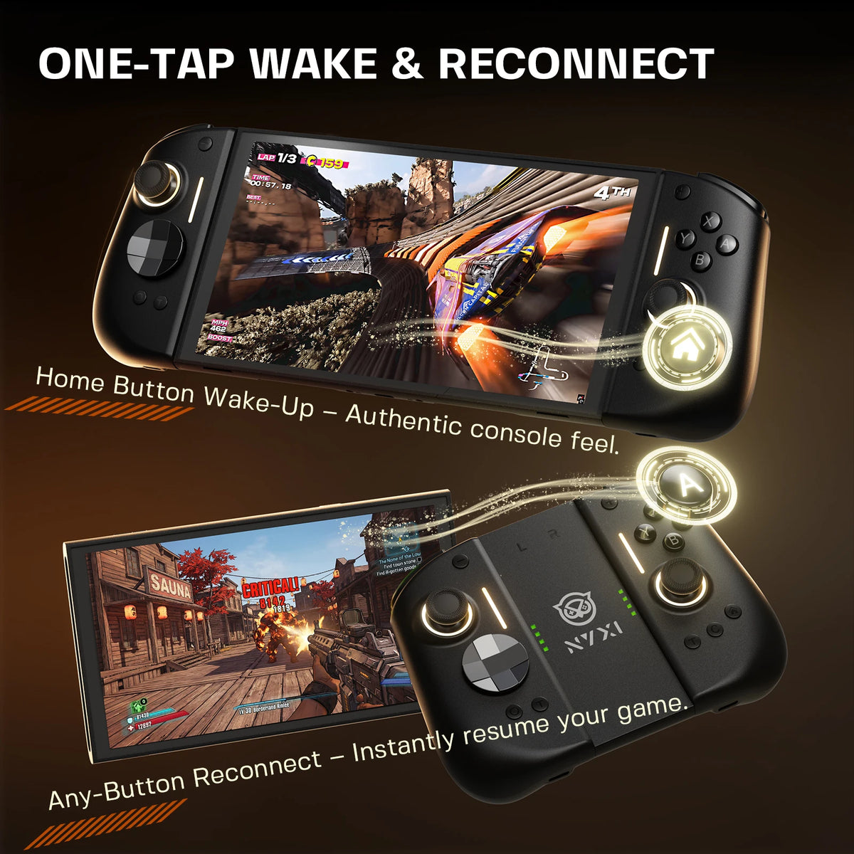 NYXI Hyperion 3 — JoyPad Sem Fio para Switch 2
