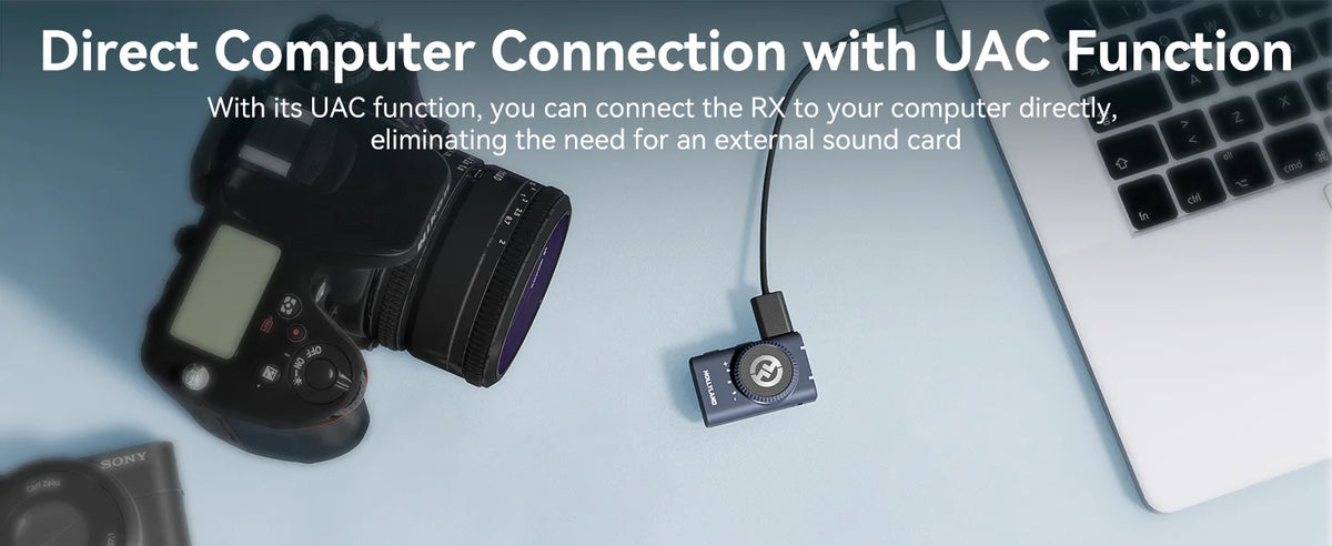 LARK M2 — Microfone de Lapela Sem Fio com ENC