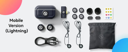LARK M2 — Microfone de Lapela Sem Fio com ENC