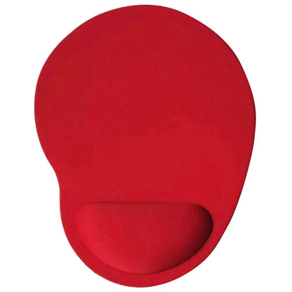 Mousepad ergonômico com apoio de pulso, confortável e antiderrapante, para PC e laptop.
