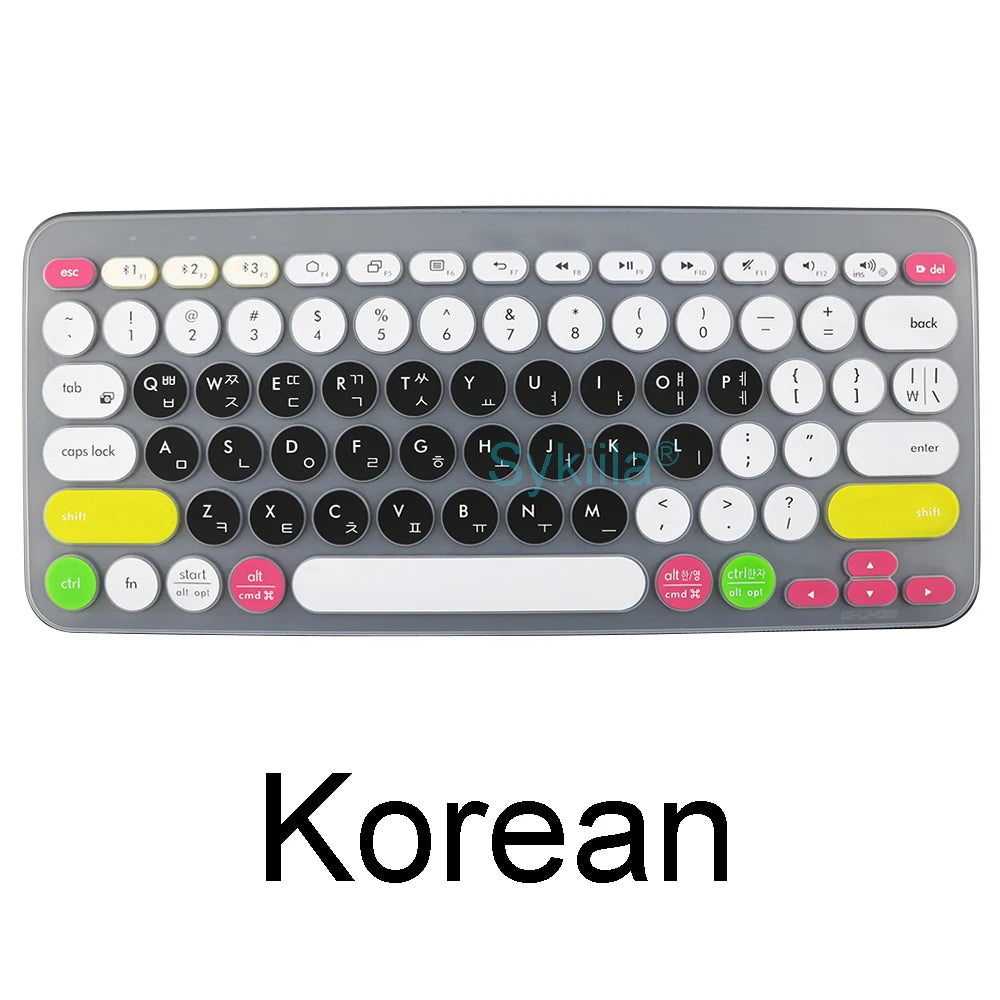 Capa de Silicone para Logitech K380/K380S — Proteção para Teclado