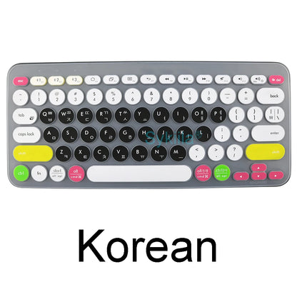 Capa de Silicone para Logitech K380/K380S — Proteção para Teclado
