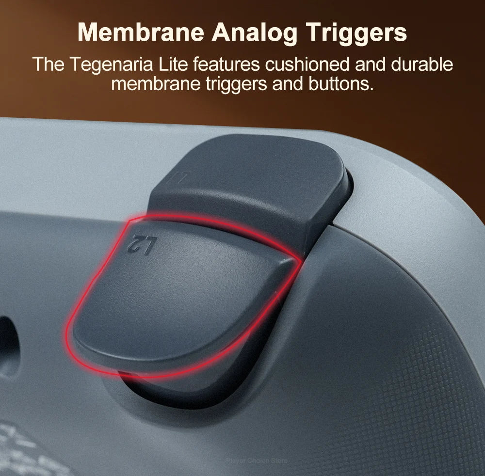 Controle Gamer GameSir Tegenaria Lite com Hall Effect, 1000Hz e 2 Botões Traseiros