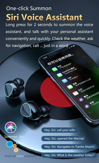DAMORE M10 — Fone Bluetooth TWS com ANC