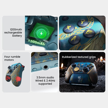 Controle Gamer GameSir G7 Pro Wuchang Sem Fio para Xbox, PC e Android