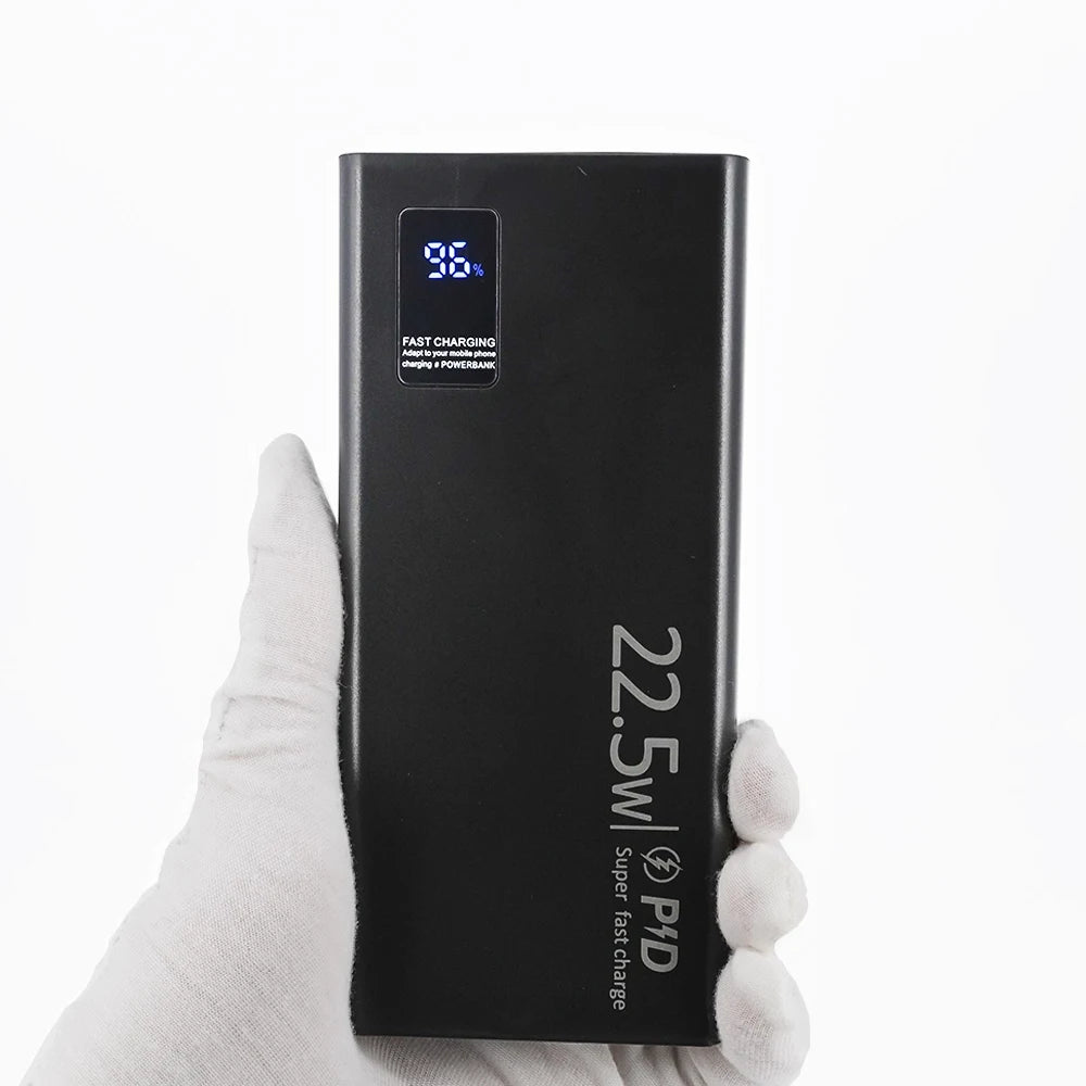 Kit Power Bank DIY diymore 20000mAh 22.5W com Display Digital para 2x Células 1260110