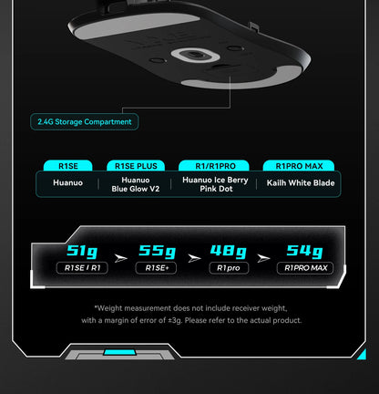 ATK VXE Dragonfly R1 — Mouse Gamer Sem Fio Tri-Mode