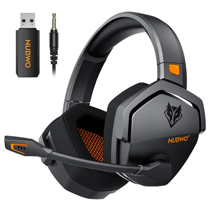 NUBWO G06 — Headset Gamer Sem Fio 2.4GHz + Bluetooth 5.3