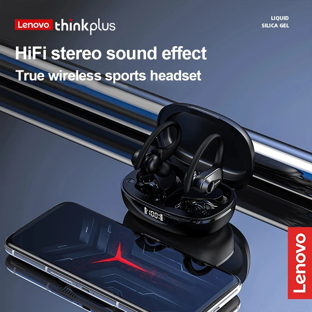 Lenovo LP75 — Fone Bluetooth 5.3 Esportivo