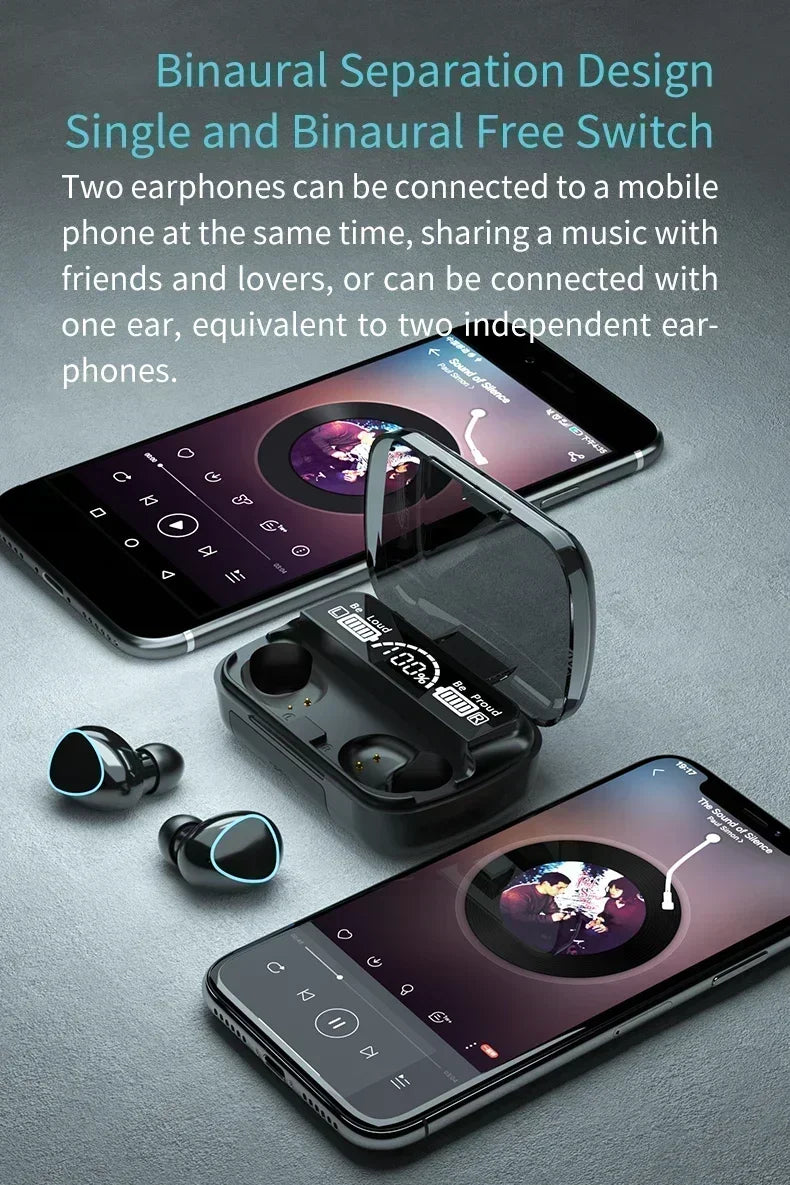 DAMORE M10 — Fone Bluetooth TWS com ANC