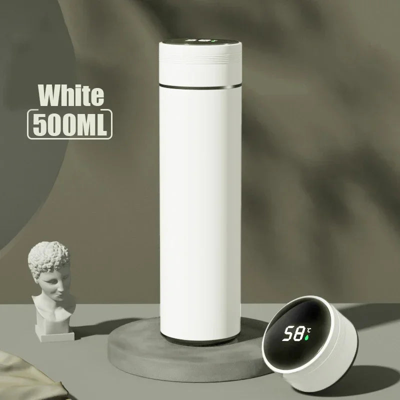 Garrafa Térmica Inteligente Trebalena 500ml em Inox 304 com Display Digital de Temperatura