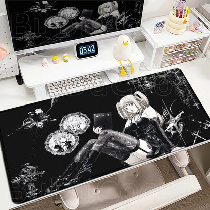 Mouse Pad Gamer Death Note – Light Yagami & Misa Amane XXL Speed