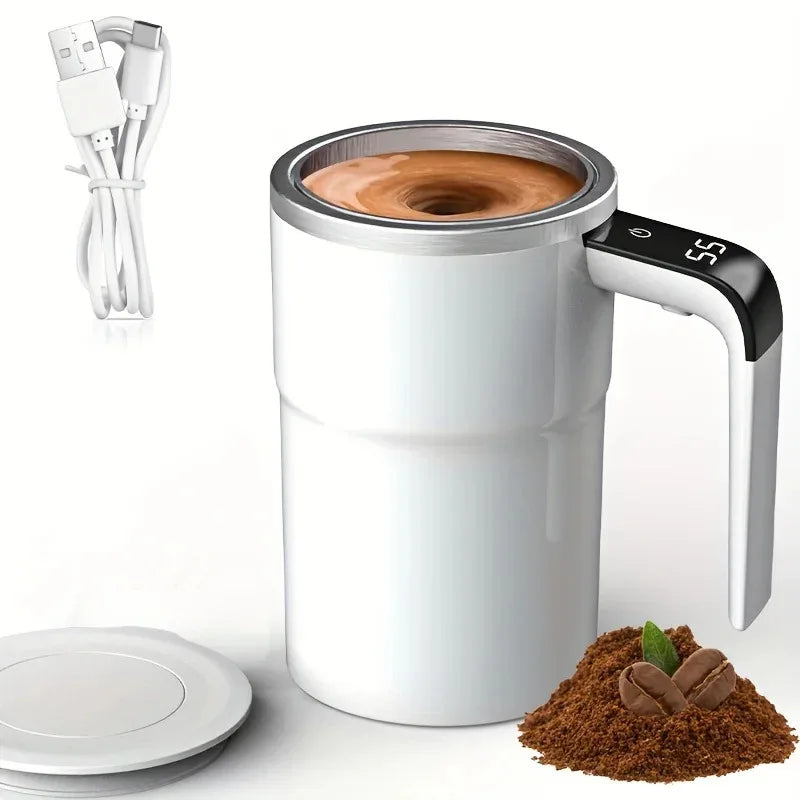 Caneca Termica Misturadora Eletrica 380ml IP67 com Sensor Digital de Temperatura e Agitacao Magnetica