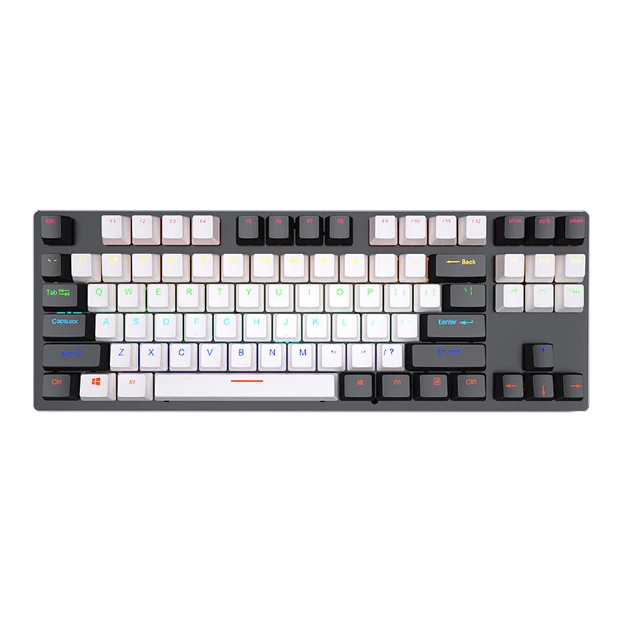 AyeBeau — Teclado Mecânico Gamer RGB 87 Teclas