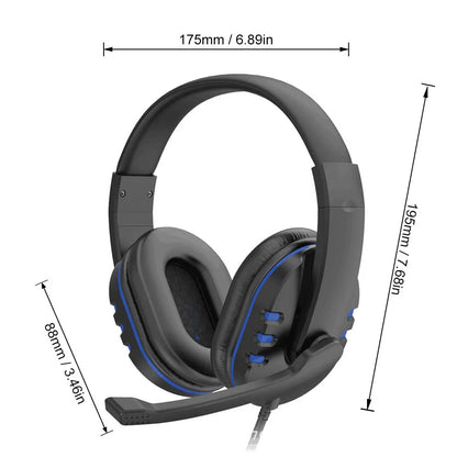 Headset Gamer P2 3,5mm com Microfone — 40mm