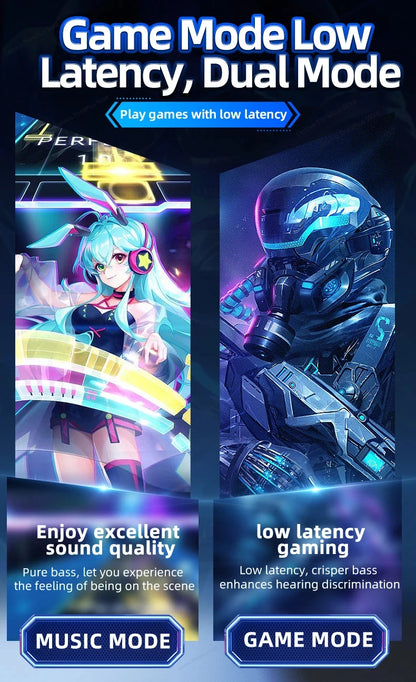 Lenovo GM2 Pro — Fone TWS Bluetooth 5.4 Gamer
