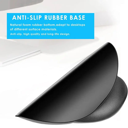 Mousepad ergonômico com apoio de pulso, confortável e antiderrapante, para PC e laptop.