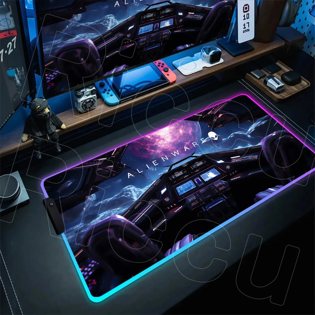 Desk Mat RGB 900 × 400 mm — Mouse Pad Gamer XXL