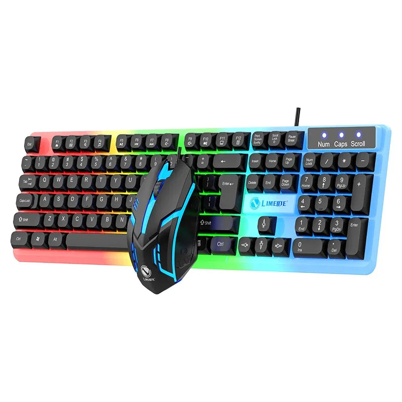 NG GTX350 — Combo Teclado e Mouse Gamer com LED