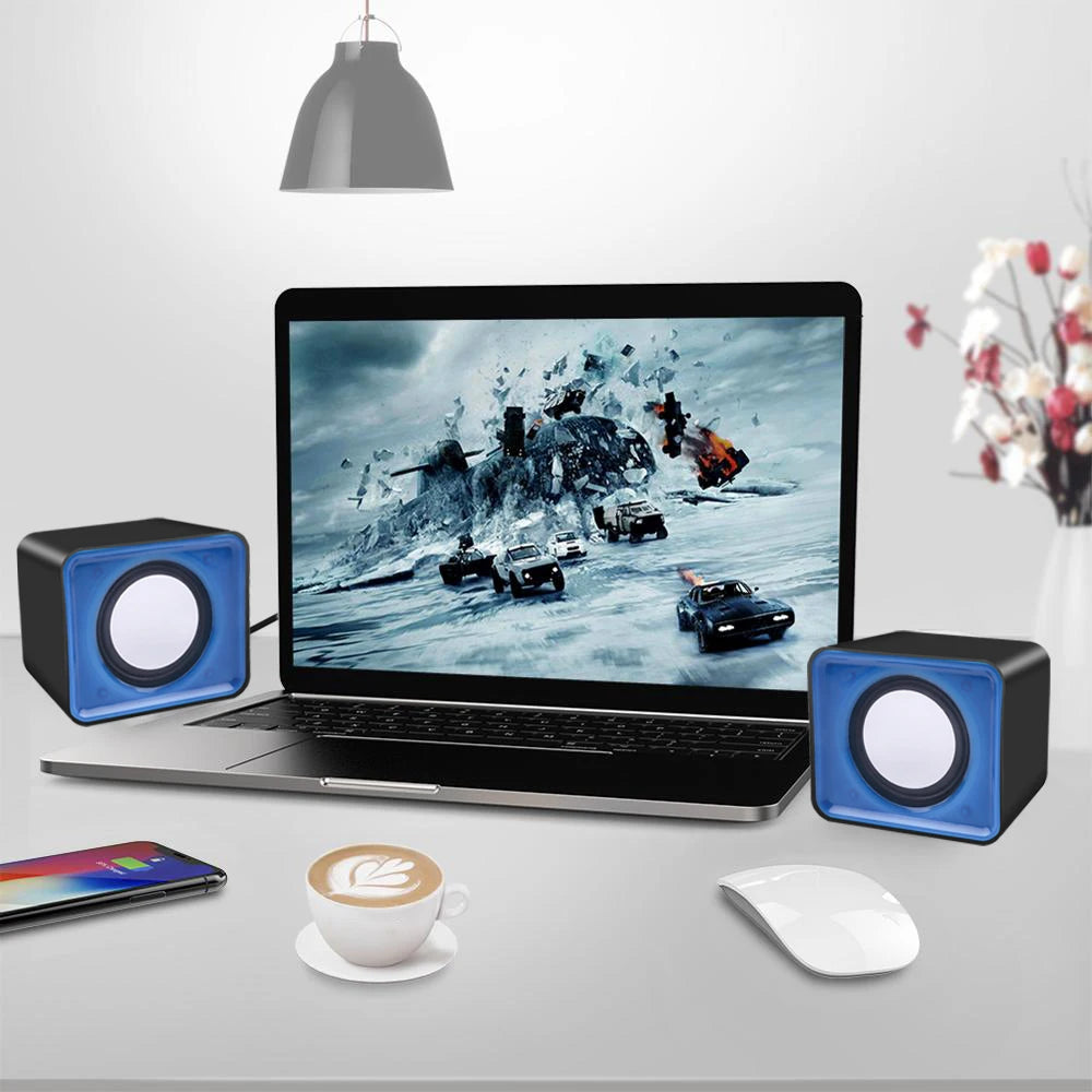 AyeBeau — Caixa de Som USB 2.0 para PC