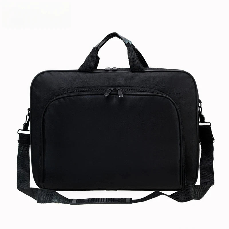 Maleta Pasta Executiva para Notebook – Bolsa de Ombro Transversal em Nylon Impermeável