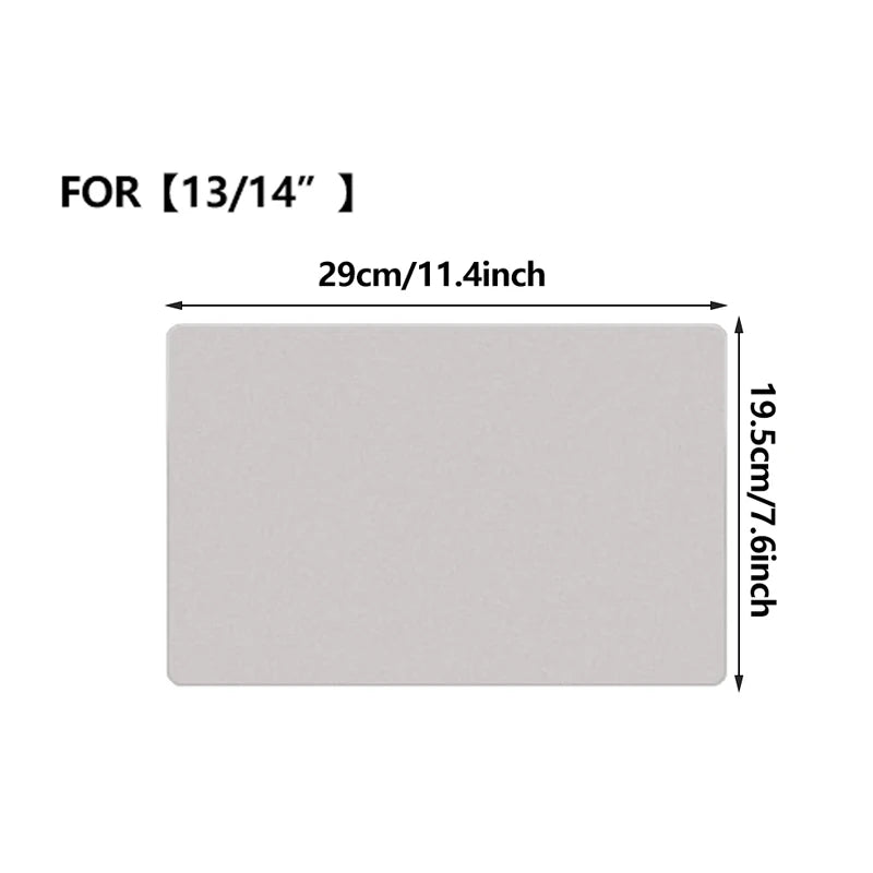 Capa de Teclado e Protetor de Tela em Microfibra para MacBook Pro 13, 15 e 16 Polegadas – Película Dustproof Antirrisco