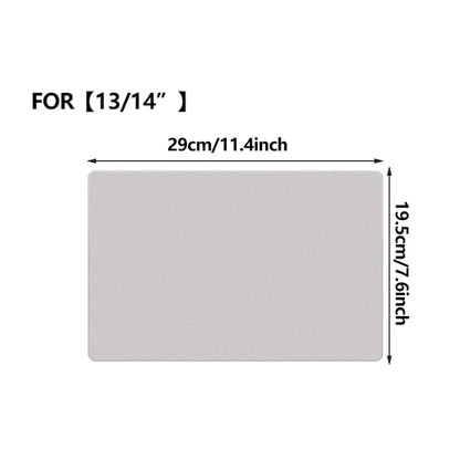 Capa de Teclado e Protetor de Tela em Microfibra para MacBook Pro 13, 15 e 16 Polegadas – Película Dustproof Antirrisco