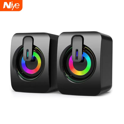 Caixa de Som USB 2.0 com LED — NOCCLILI