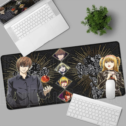 Mouse Pad Gamer Death Note – Light Yagami & Misa Amane XXL Speed