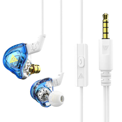 Fone de Ouvido QKZ AK6 com Microfone, Driver Dinâmico e Plugue P2 3,5 mm