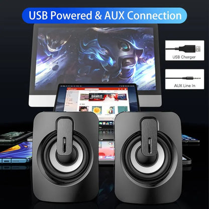 Caixa de Som USB 2.0 com RGB