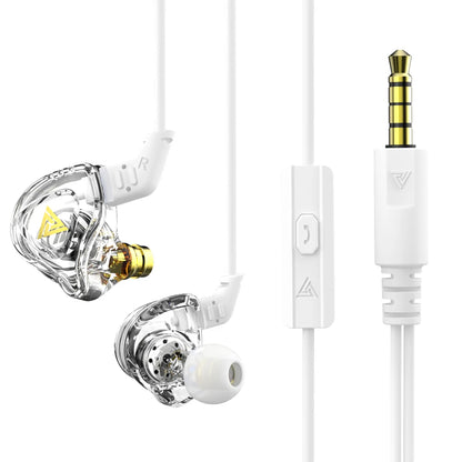 Fone de Ouvido QKZ AK6 com Microfone, Driver Dinâmico e Plugue P2 3,5 mm